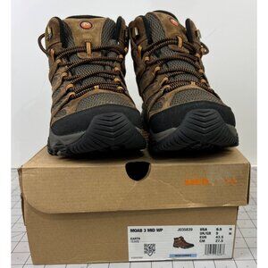 Merrell MOAB 3 Men’s Sz. 9.5 Mid Waterproof Round Toe Hiking Boots
